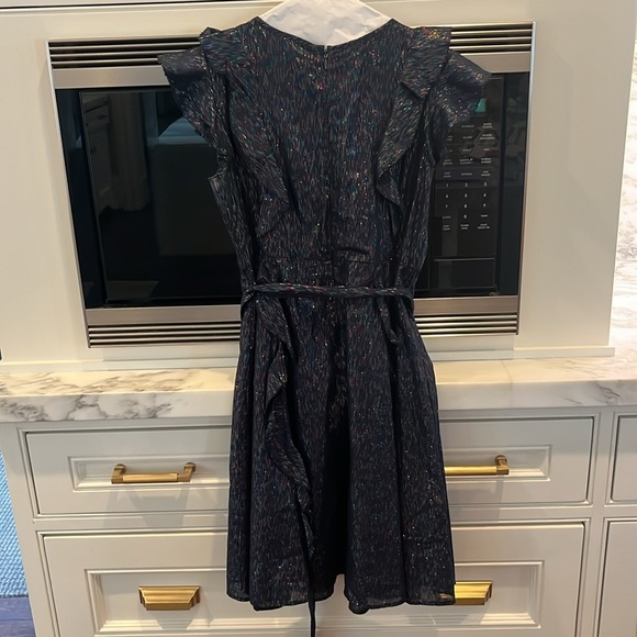 Crew cuts navy spakle dress size 12 - Picture 3 of 3